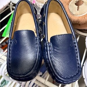 Navy Kids Loafers Janie and Jack